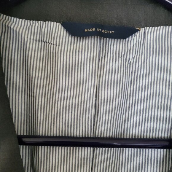 Brooks Brothers Mens Explorer Regent Fit Wool Blazer Gray sz 46L 2 Button Front - Picture 7 of 11